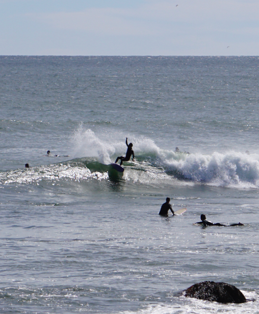 Tommy George surfing for Eye of the Sun Surfboards.